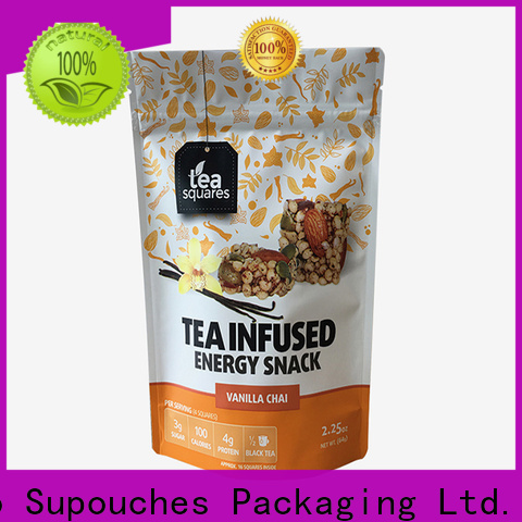 Supouches Packaging high-quality holographic stand up pouch for business used in food and beverage