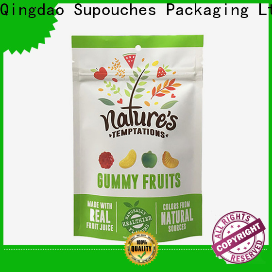 custom matte frosted stand up pouch supply used in pharmaceutical market