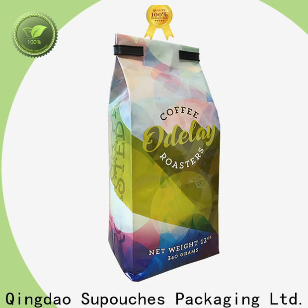 Supouches Packaging gusseted bags for food manufacturers for food vacuum sealing