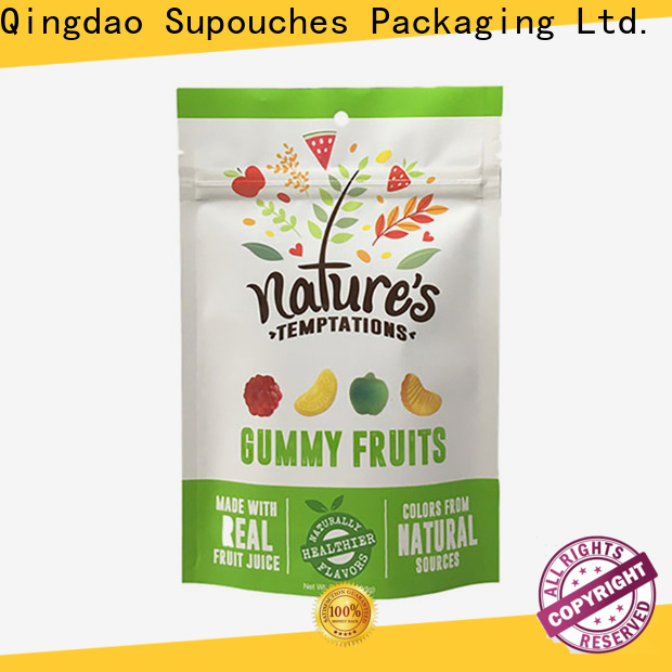 Supouches Packaging wholesale mylar bags suppliers factory used in food and beverage