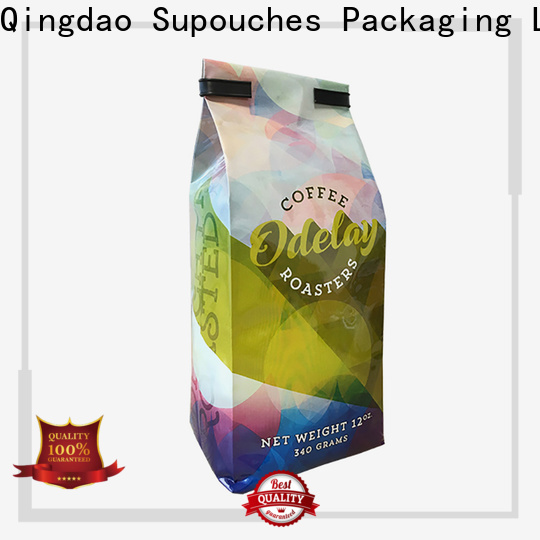 Supouches Packaging flat bottom purse manufacturers for food vacuum sealing