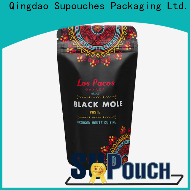 Supouches Packaging 100g stand up pouch supply for food freezing