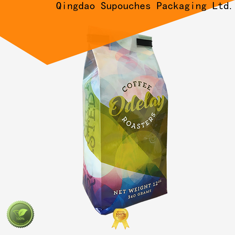 Supouches Packaging custom gusseted glassine bags manufacturers for coffee packaging