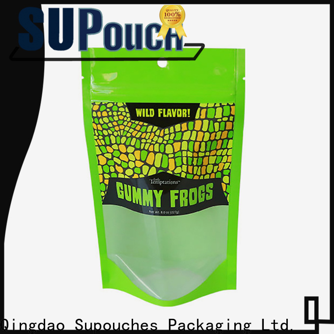 New stand up plastic pouch packaging suppliers for food packaging