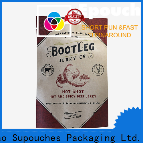 Supouches Packaging flat pouch packaging factory used in electronics market
