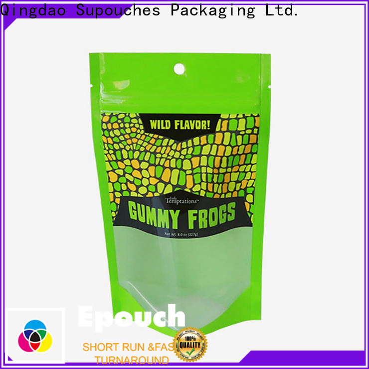 latest custom stand up pouch packaging supply used in food and beverage